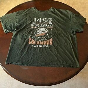 Green Columbus T-Shirt